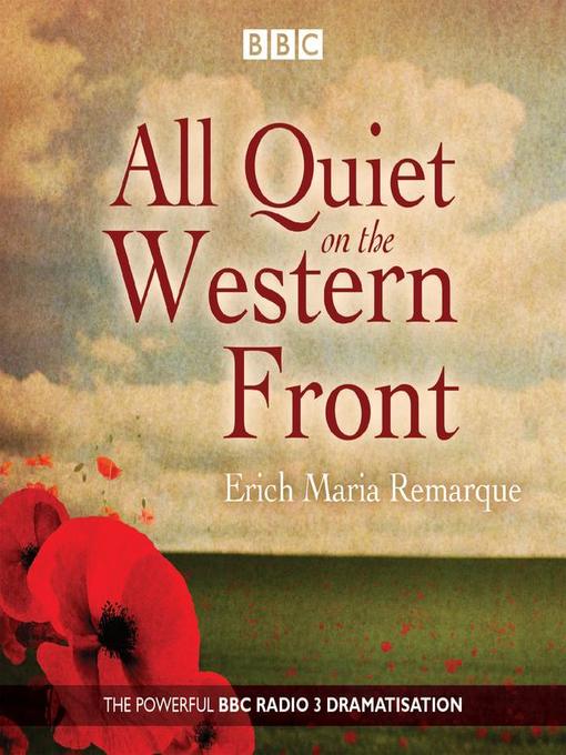 Title details for All Quiet on the Western Front by Erich Maria Remarque - Wait list